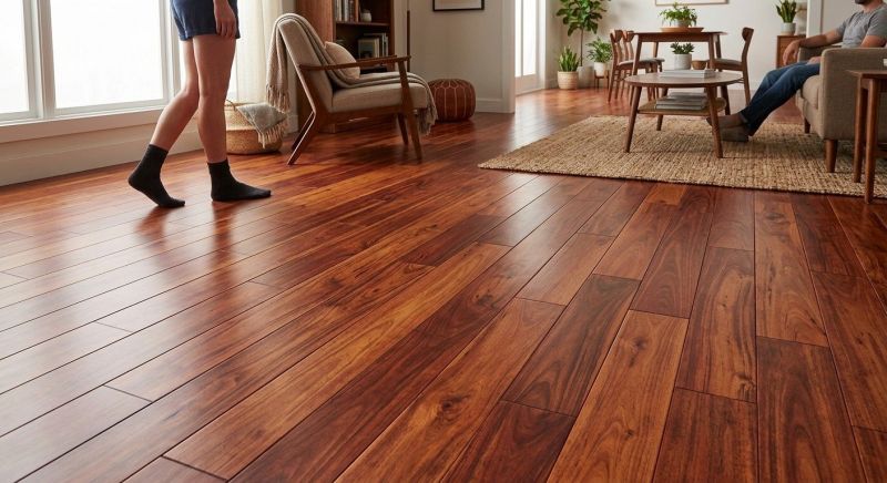 Cherry Floor Installation in Peoria, AZ