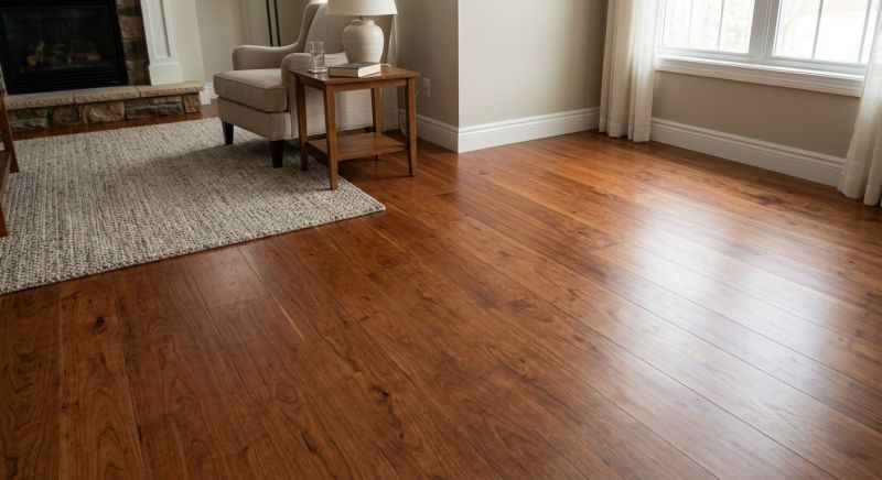 Cherry Floor Installation in Tempe, AZ