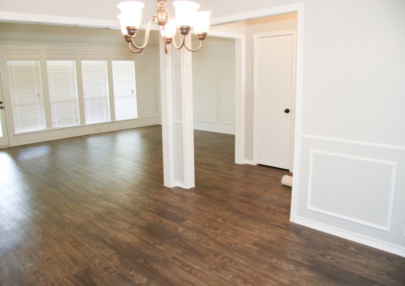 Dark Wood Floor Installation in Scottsdale, AZ
