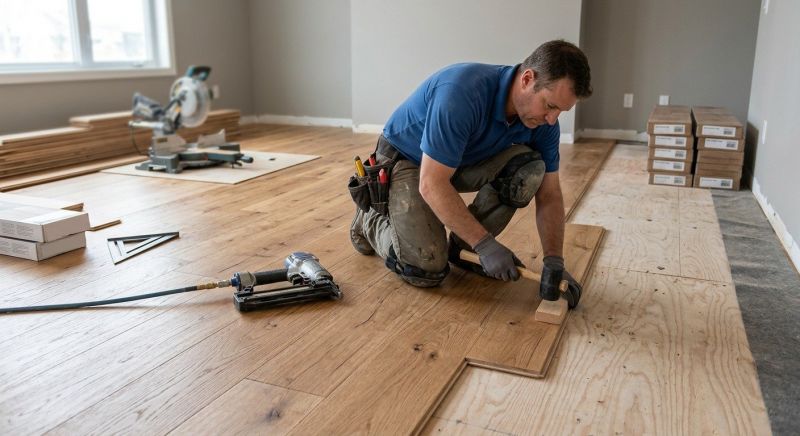 Hardwood Floor Installation in Chandler, AZ