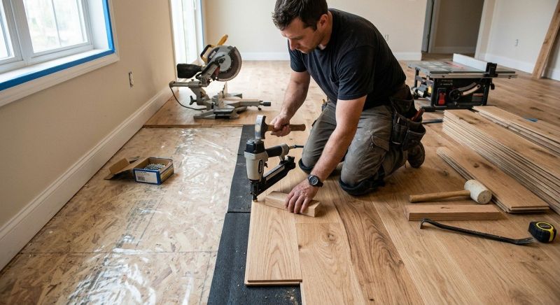 Hardwood Floor Installation in Gilbert, AZ