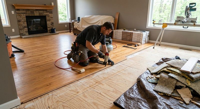 Hardwood Floor Installation in Surprise, AZ