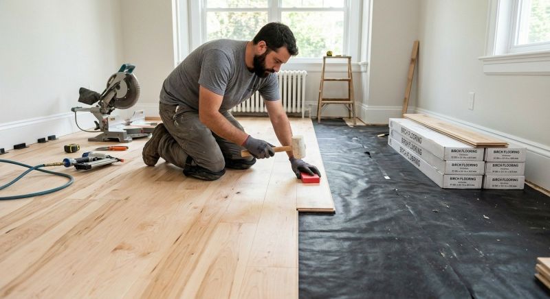 Maple Flooring Installation in Gilbert, AZ