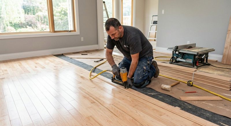 Maple Flooring Installation in Higley, AZ