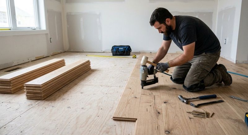 Oak Floor Installation in Fountain Hills, AZ