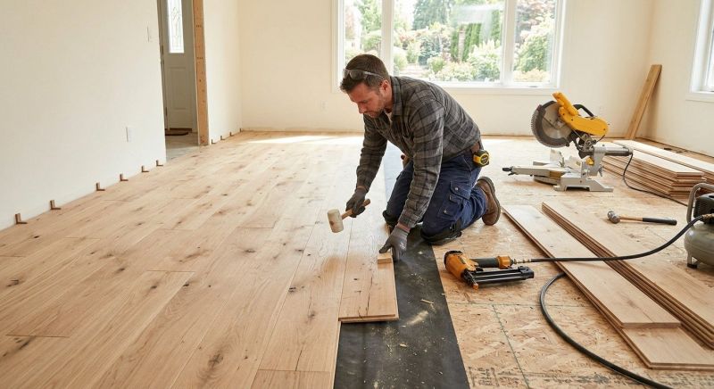 Oak Floor Installation in Glendale, AZ