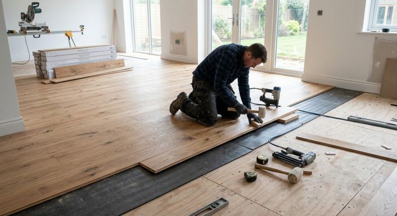 Oak Floor Installation in Glendale, AZ