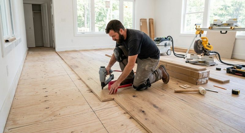 Oak Floor Installation in Maricopa County, AZ