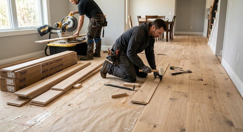 Oak Floor Replacement in Scottsdale, AZ