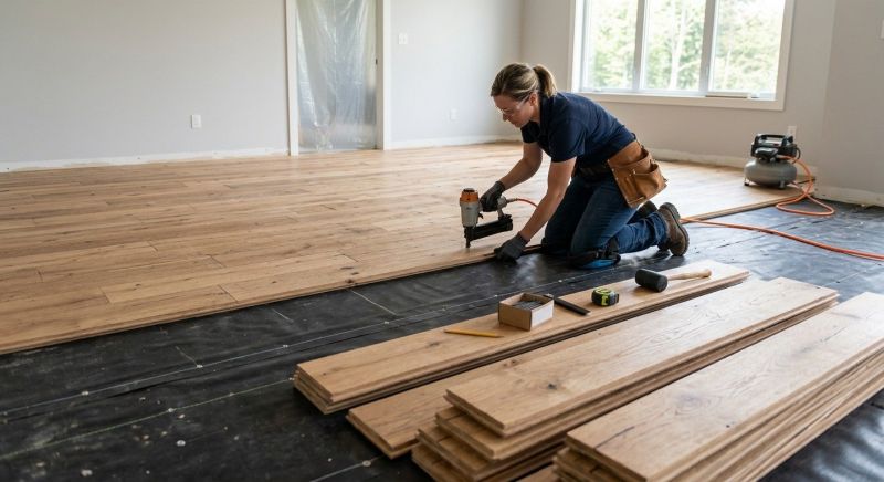 Plank Floor Installation in Scottsdale, AZ