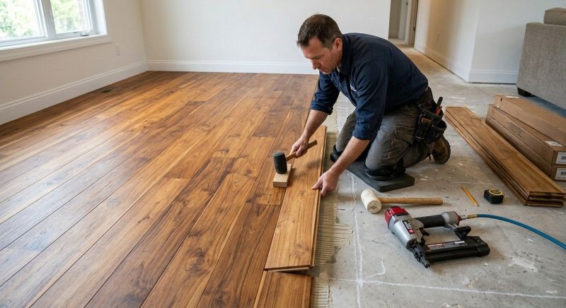 Teak Flooring Installation in Scottsdale, AZ