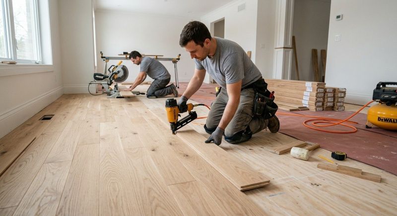 Wood Floor Replacement in New River, AZ
