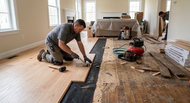 Wood Floor Replacement in Sun City, AZ