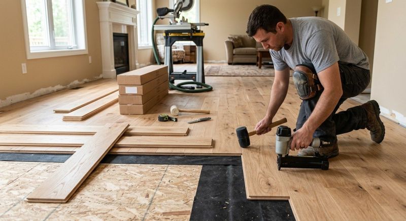 Wood Flooring Installation in Higley, AZ